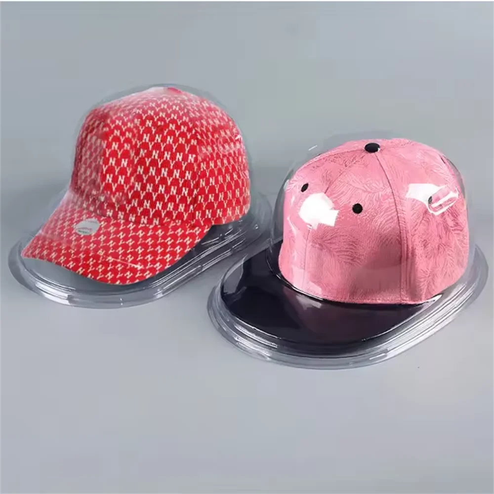 Innovation Baseball Cap Duck Tongue Hat Transparent Box Anti-Deformation Display Stand Can Hang Storage Cap Support Dust Cover Oasis Select