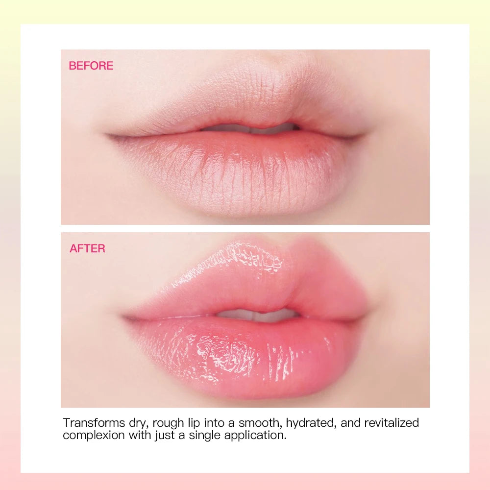 Moisturizing Lip Balm Deep Hydration for Cracked Lips Nourishment Natural Lip Repair Treatment Lip Care Coconut Strawberry Oasis Select