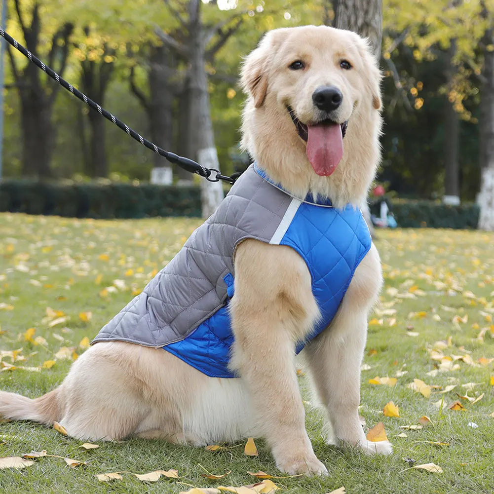 PEAKINBAGS Waterproof Winter Dog Coat | Warm Vest Jacket