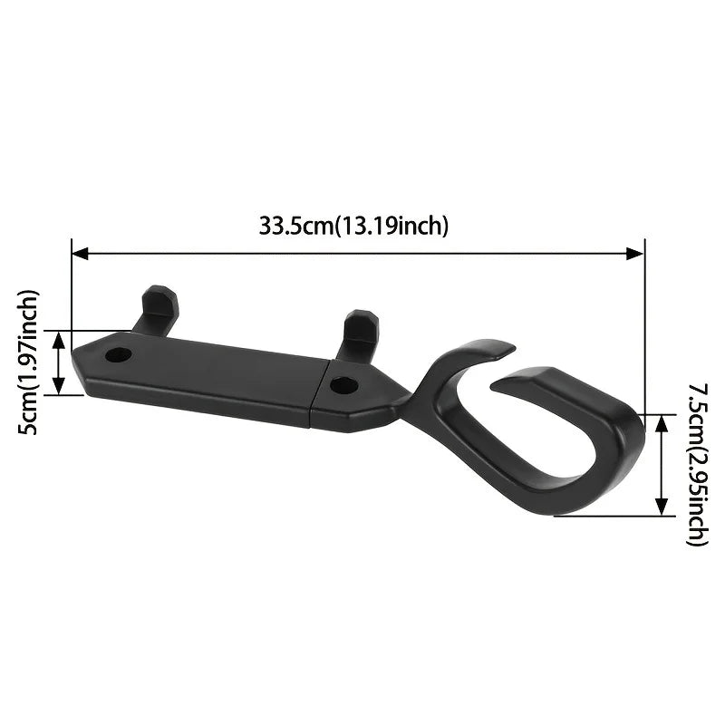 Universal Car Seat Belt Guide Adjuster Manager Multifunctional Seat Hook Rear Seat Hook Seat Belt Hook Auto Interior Accessories Oasis Select