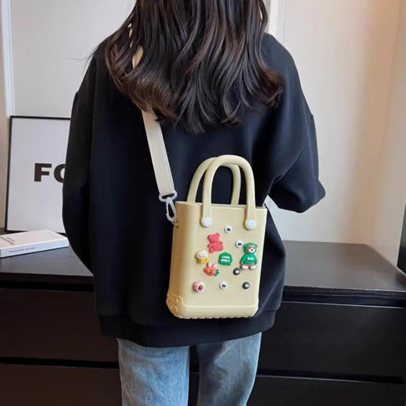 Women Mini Tote Bag EVA Flexible Bag Practical for Vacation Office and Travel Shopping Oasis Select