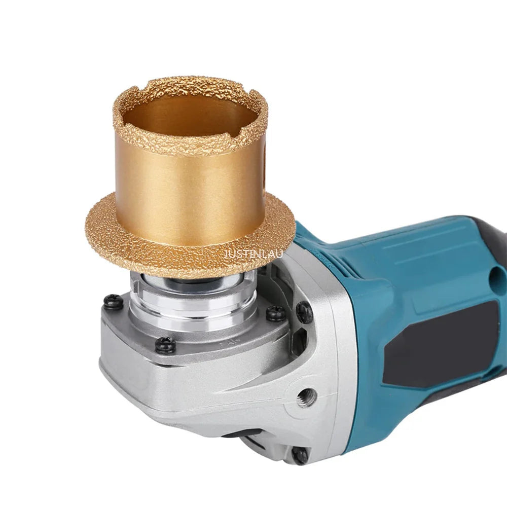 JUSTINLAU Vacuum Brazed Hole Drill Diamond Hole Saw Drill Core Bits For Marble Tiles Porcelain Tile Washbasin Hole Opener Oasis Select