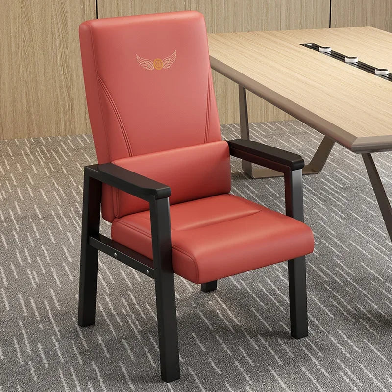 Office chair Computer chair Household comfortable sedentary waist meeting chair Oasis Select Red