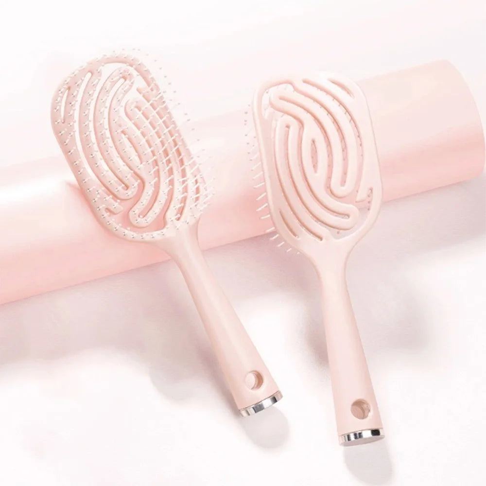 Hollow Out Anti-Static Detangling Hair Brush – Wet & Dry Detangling Hair Brush Oasis Select