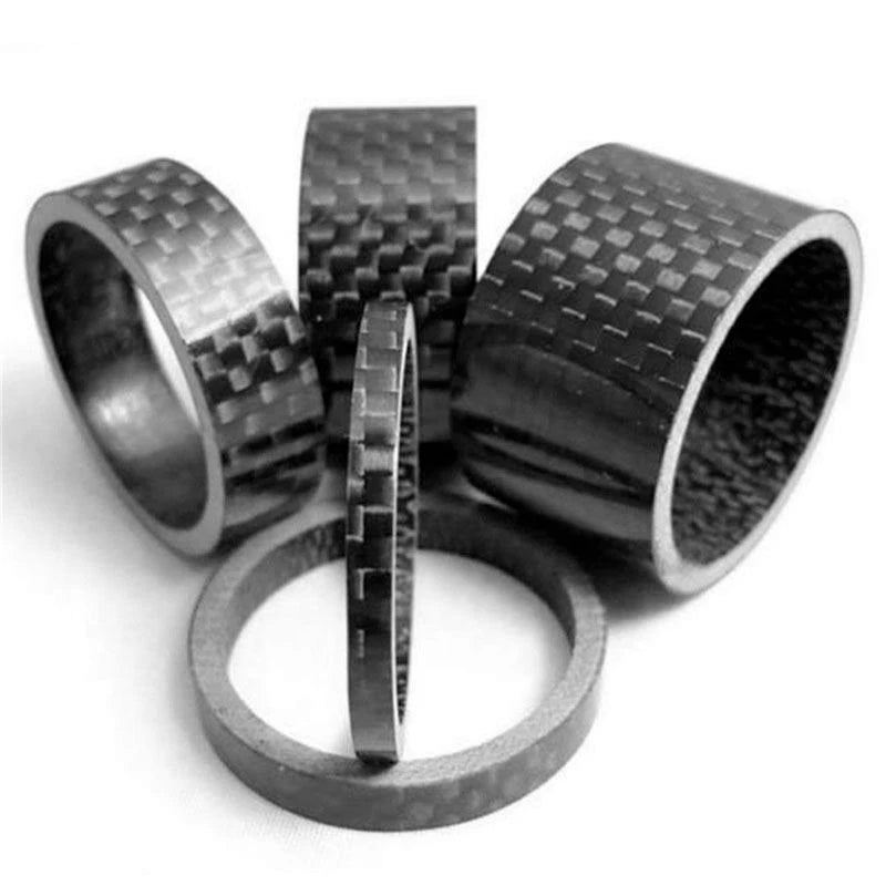 Steering Headset Spacers Tube Washer Various 1-1/8\\\" 28.8mm For Stem Carbon Fiber Bicycle Cycle For Bicycle Bike Oasis Select