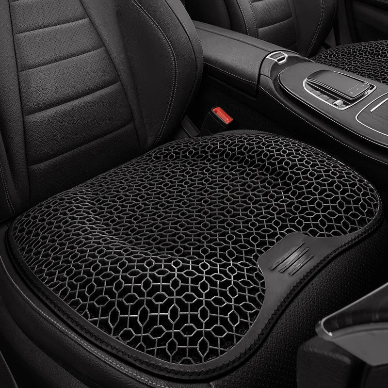 Car Gel Cushion Honeycomb Design Summer Car Gel Seat Cushion Breathable Thread Seat Pad Elastic Gel Car Seat Cushion Accessories Oasis Select