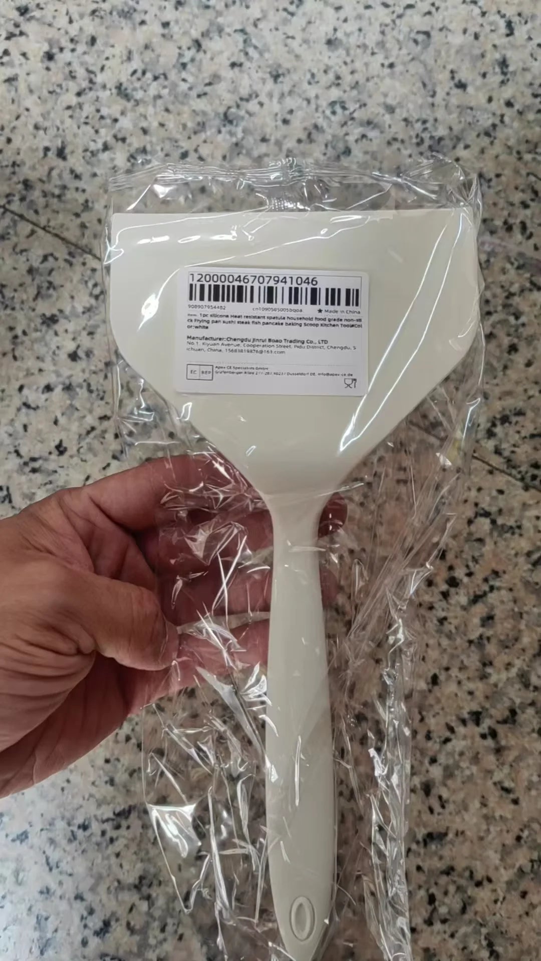 1pc silicone Heat resistant spatula household food grade non-stick Frying pan sushi steak fish pancake baking Scoop Kitchen Tool Oasis Select 1pc