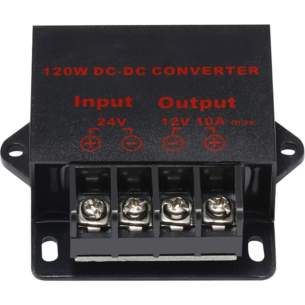24V to 12V 10A DC DC Converter Regulator Car Step Down Reducer dc dc step-down module 12 volt stabilizer voltage regulator Oasis Select 24V TO 12V 10A 24V 12V
