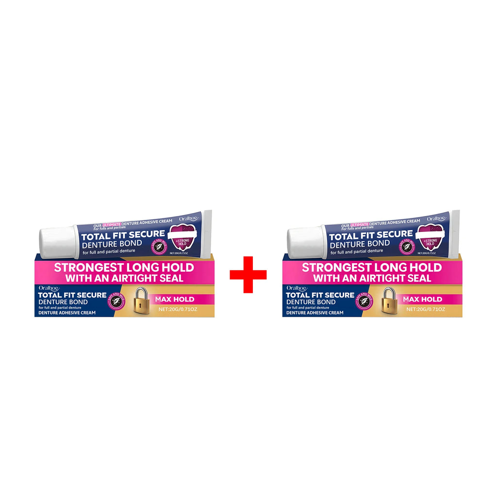 Oralhoe Denture Adhesive Cream – Full & Partial Dentures 20g