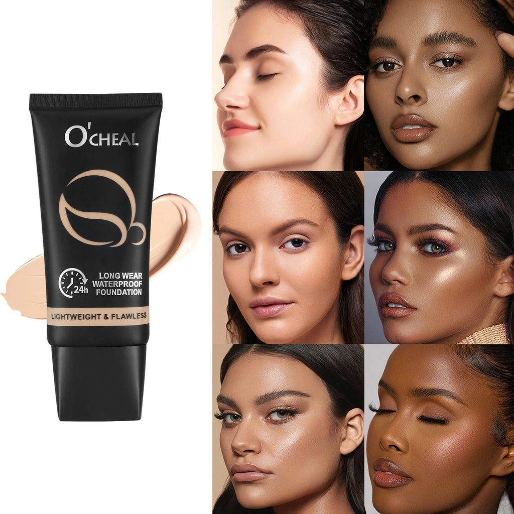 Ocheal 60g Full Coverage Foundation Cream Bronze Long Lasting Face Care Matte Sheer Liquid Concealer Contouring Makeup Cosmetics Oasis Select