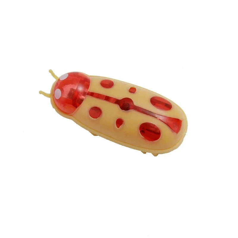 Electric Bug Cat Toy Automatic Flip Battery Operated Pet Dog Beetle Playing Interactive Toy Interactive Cat Toy Pet Supplies Oasis Select I
