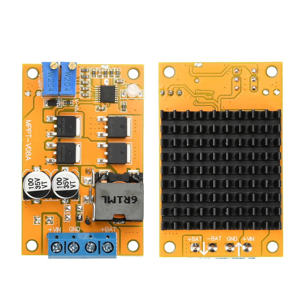 DC 8-28V 5A 100W MPPT Solar Board Regulator Controller 9V 12V 24V Auto Switch Solar Charging Board Oasis Select