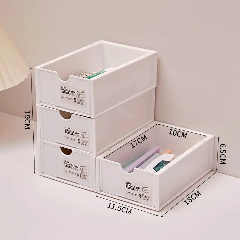 Desktop Multi-Layer Shelf – Stationery, Books & Cosmetics