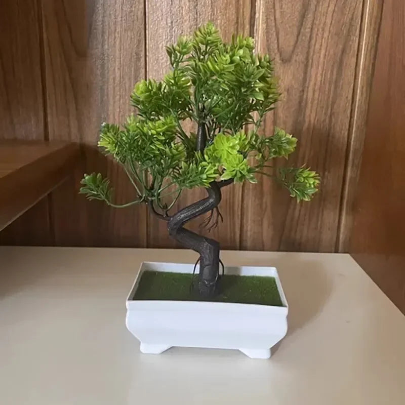 Artificial Bonsai Tree Potted Plant | Fake Décor for Home & Office Artificial Potted Plant Oasis Select