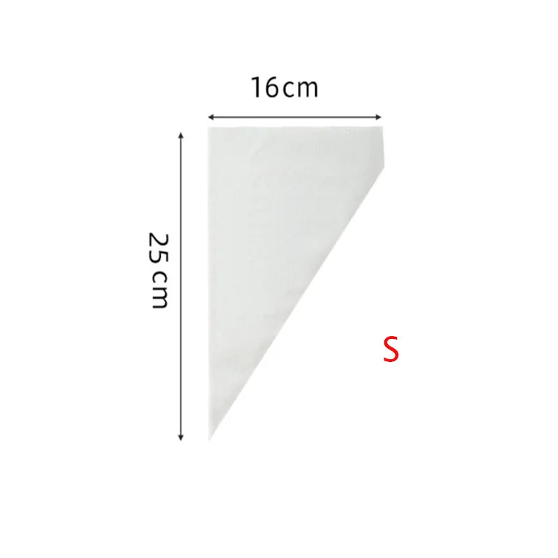 200pcs Anti Burst Piping Bags Icing Piping Bag Birthday Cake making Pastry Bags Package Kitchen Baking Supplies Oasis Select S-50PC