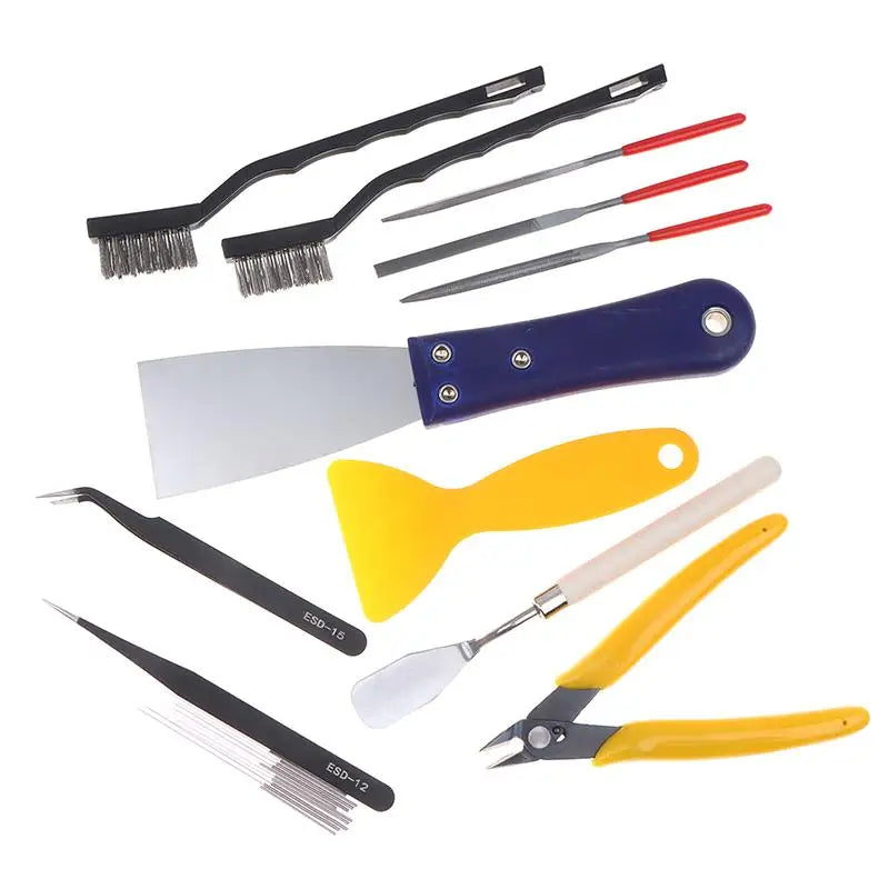 1 Set 3D Printer Tools Kit,3D Printer Accessories For All FDM/SLA Printers Includes Nozzle Cleaning Tools, Removal Scrapers Oasis Select A1