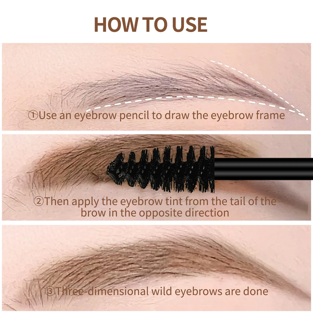 O'Cheal Eyebrow Gel – 4 Colors, Waterproof, Long-Lasting