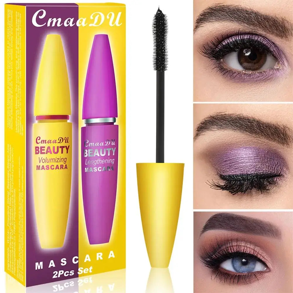 CmaaDu 4D Waterproof Volumizing Mascara – Lengthening & Curling