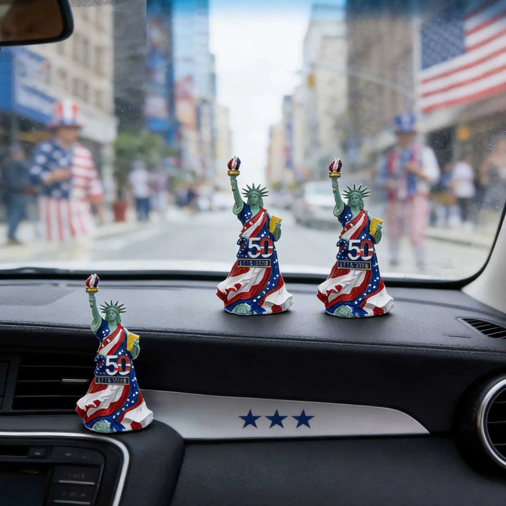 American 250th Anniversary Patriotic Resin Sculpture Ornament Patriotic Sculpture Oasis Select