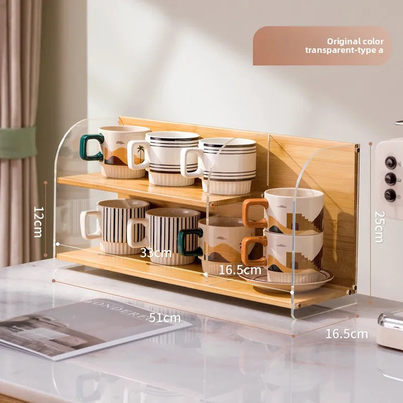Light luxury cup holder, dining table, water cup rack, coffee cup storage, water bar, desktop mug, tea cup rack. Oasis Select Primary TM A
