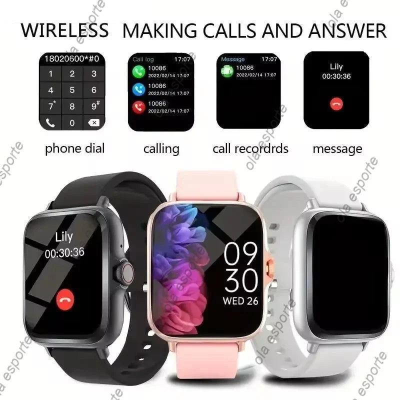 Ola Esporte Smart Watch – Bluetooth Calls & Fitness Tracker