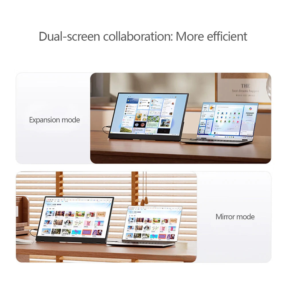 11.6" Portable Monitor HDMI LCD 1366x768 for Laptop PS4 Switch
