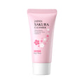 Laikou Sakura Facial Cleanser 50g Deep Pore Cleansing Oil Control Moisturizing Brightening Gentle Face Wash All Skin Types Oasis Select 1pcs