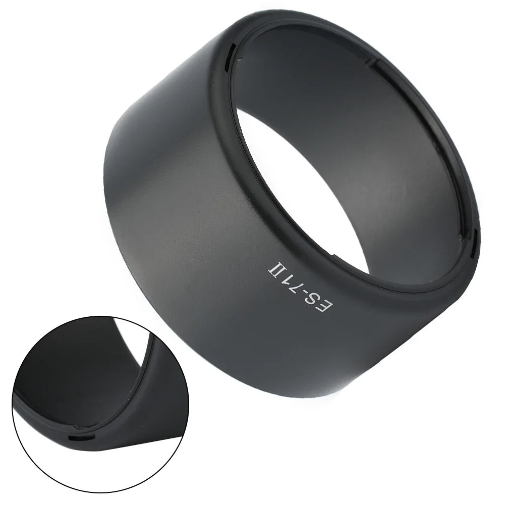 Lens Hood ES-71 II For Canon EF 50mm F/1.4 USM Simple To Use Reversable ES-71II ES71II ES 71II Lens Hood Lente Hoods For Canon Oasis Select