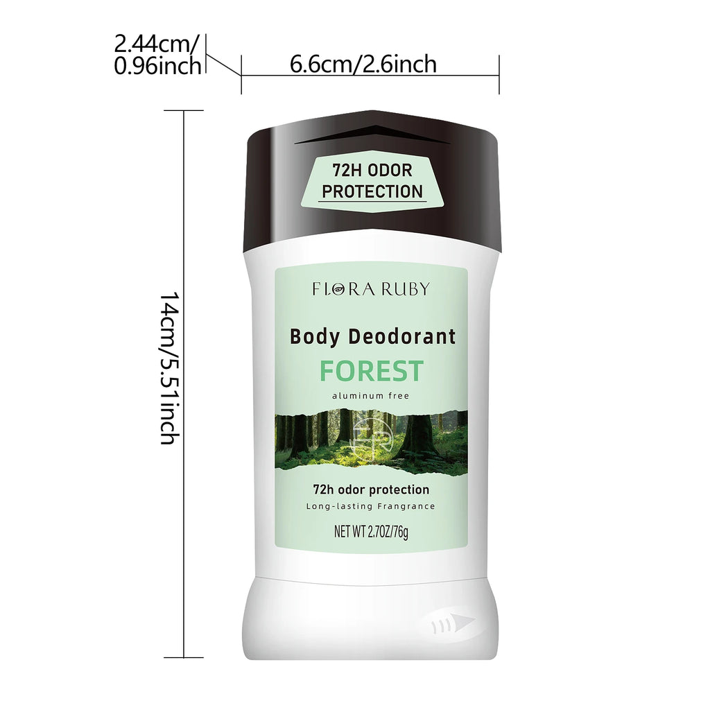 Underarm Odor Remove Cream, Deodorant Stick Whole Body Care, 72H Long Lasting Deodorizing & Anti Sweat Plant Scent Clean Cream Oasis Select