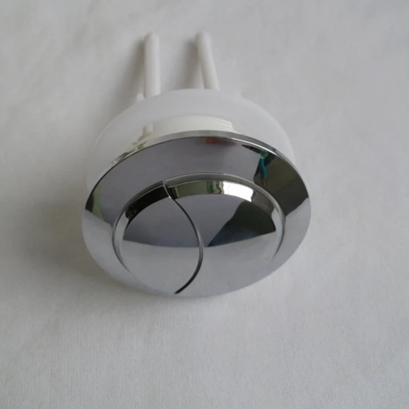 48/58MM Dual Push Button Flush Toilet Water Tank Double Crescent Shape 2 Rods Bathroom Toilet Switches Oasis Select 58mm