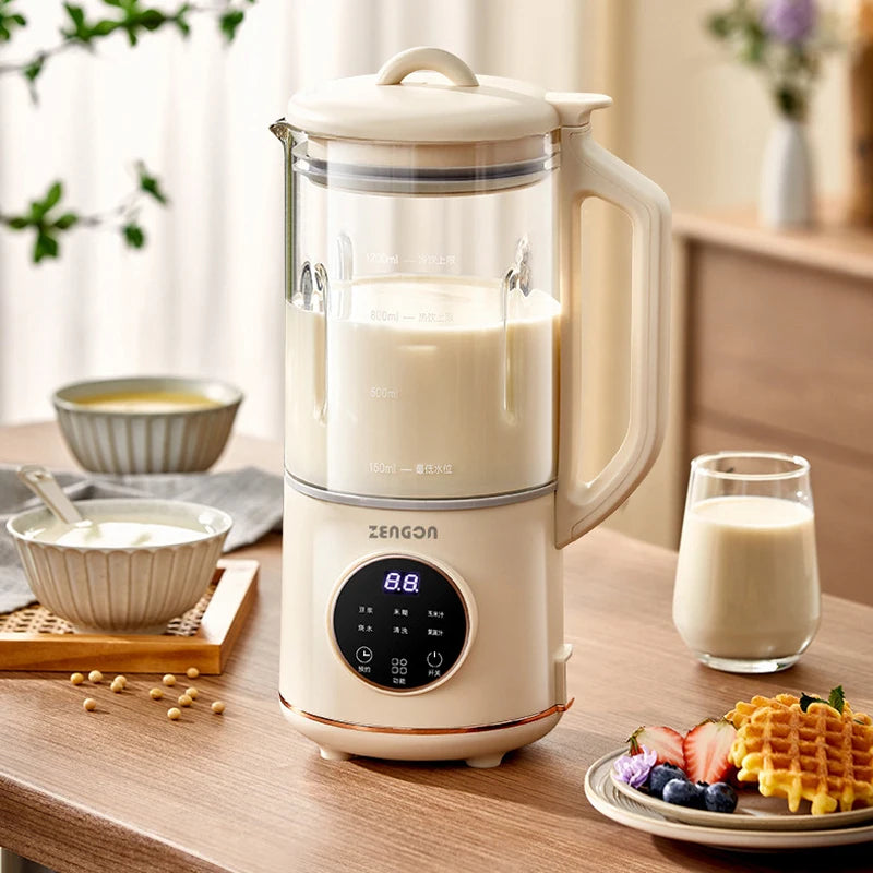 800ml Soy Milk Machine Electric Juicer Blender Mixer Soybean Milk Maker Wall Breaking Machine Rice Paste Maker Breakfast Machine Oasis Select