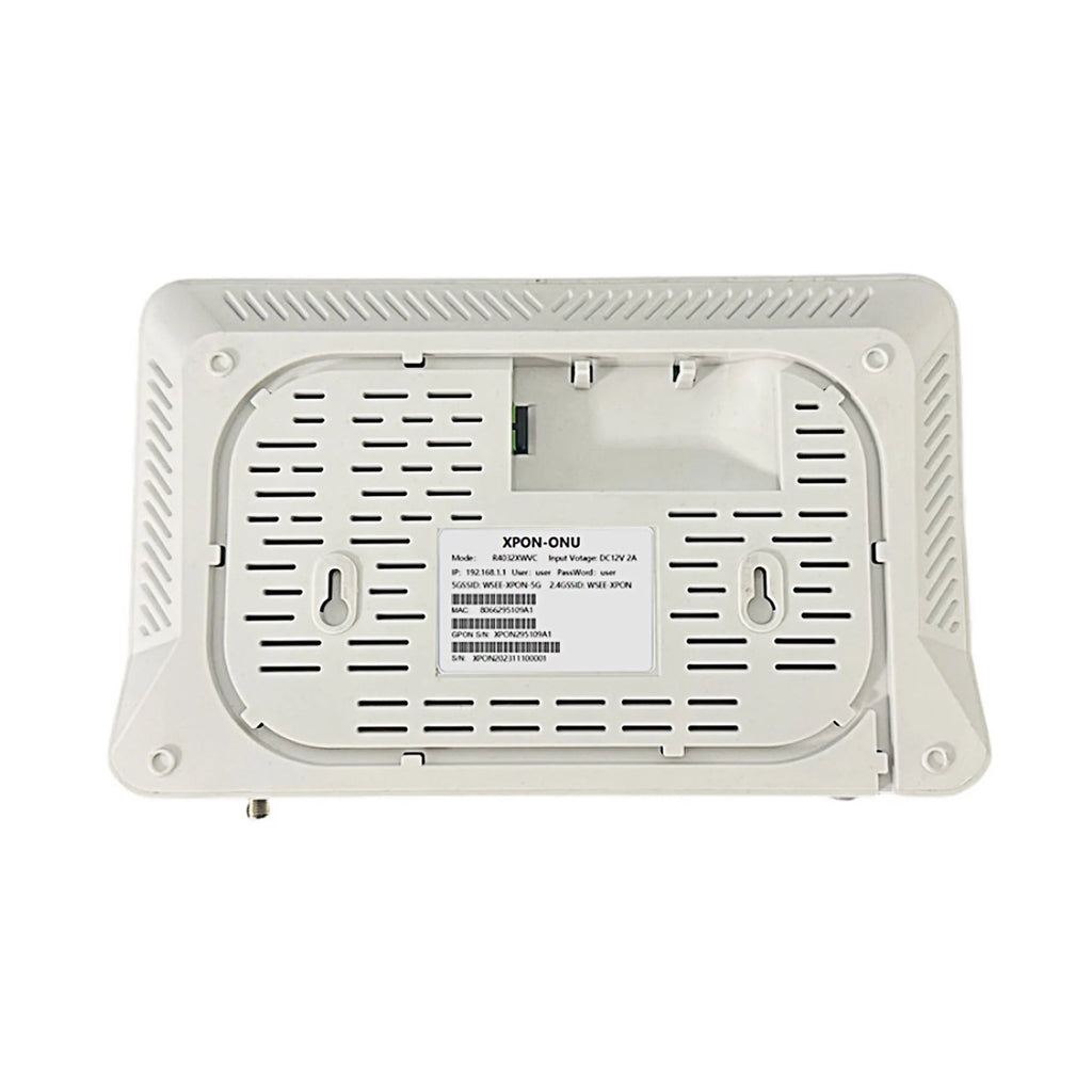 Optical Network Unit，Dual-band 2.4GHz/5GHz Wi-Fi 6 ONU + VOIP + CATV ONT All-in-One，uses passive optical network technology Oasis Select