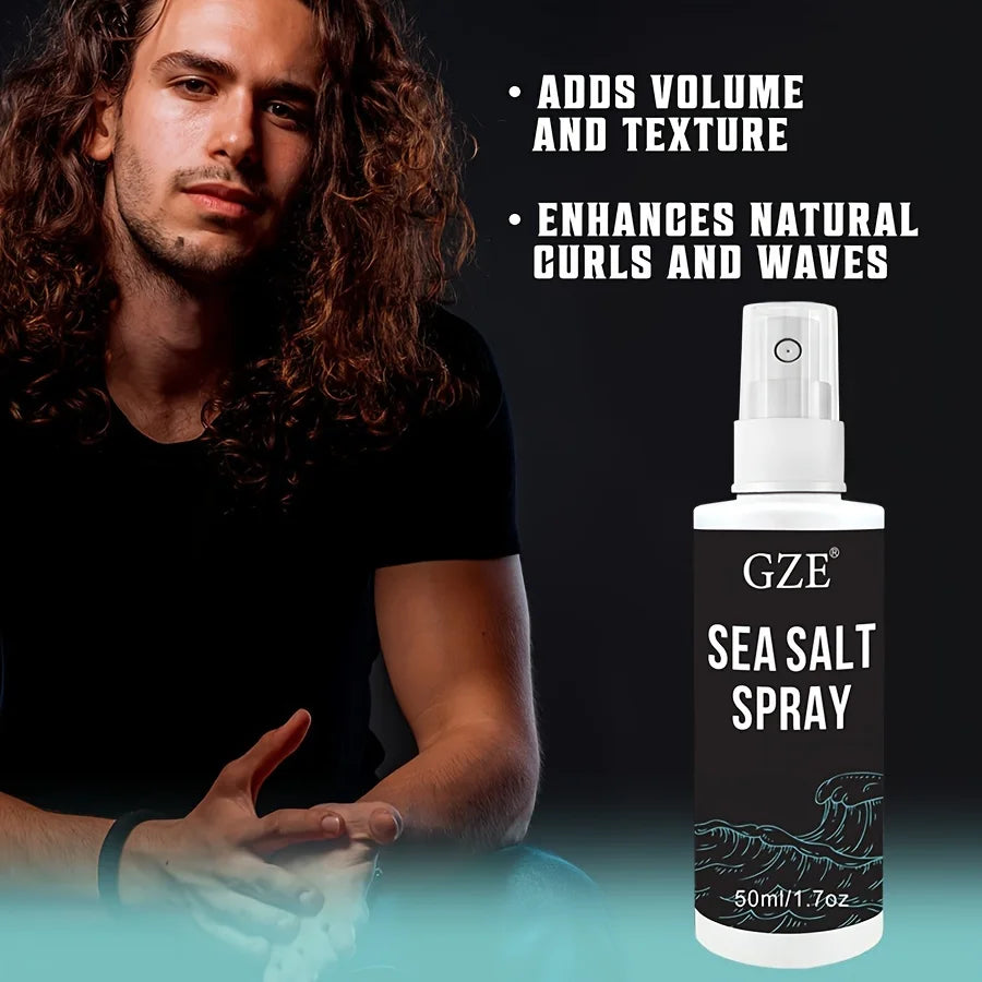 GZE Natural Sea Salt Hair Spray – Volume, Texture & Hold