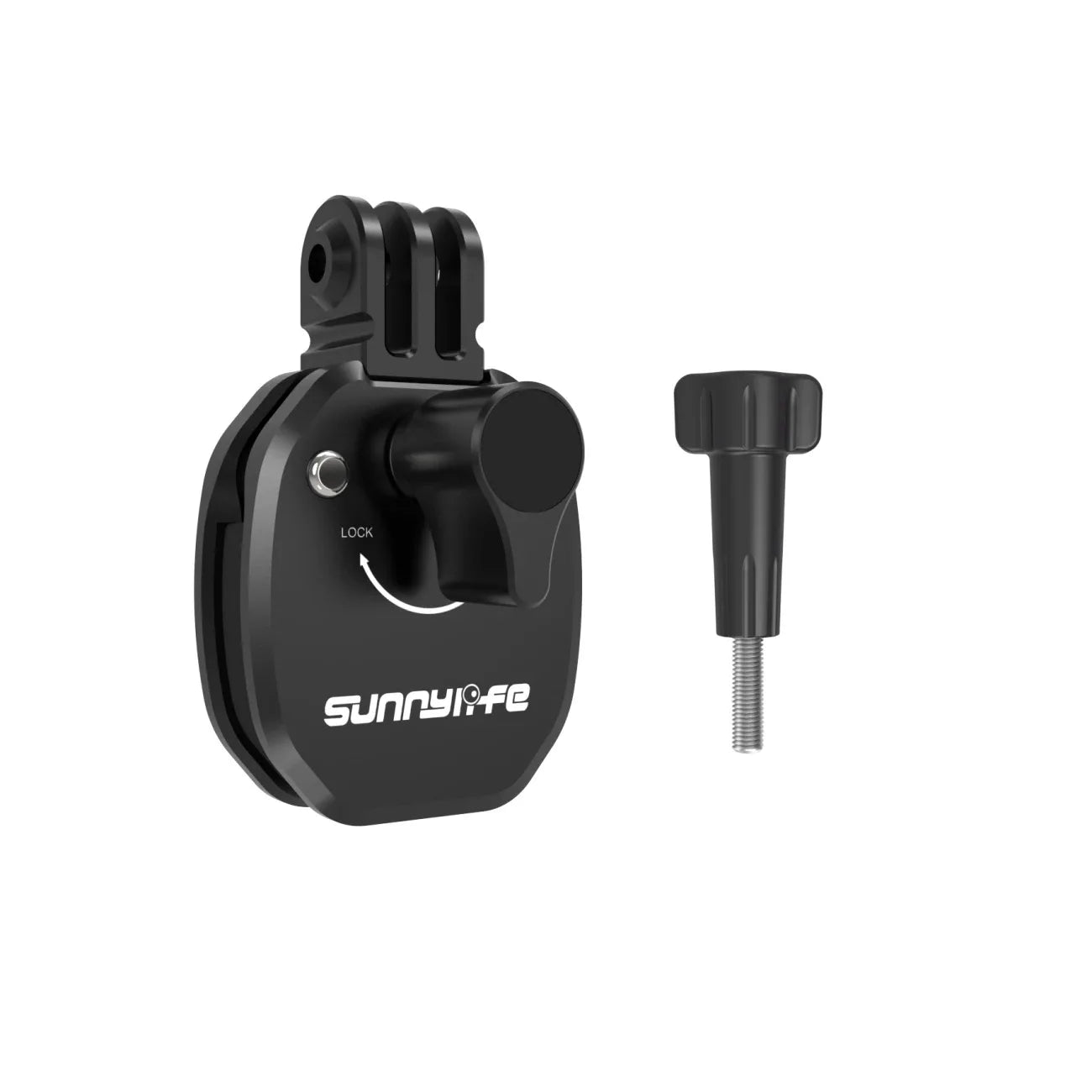 Sunnylife Metal Windshield Clip Mount for GoPro, DJI & Insta360