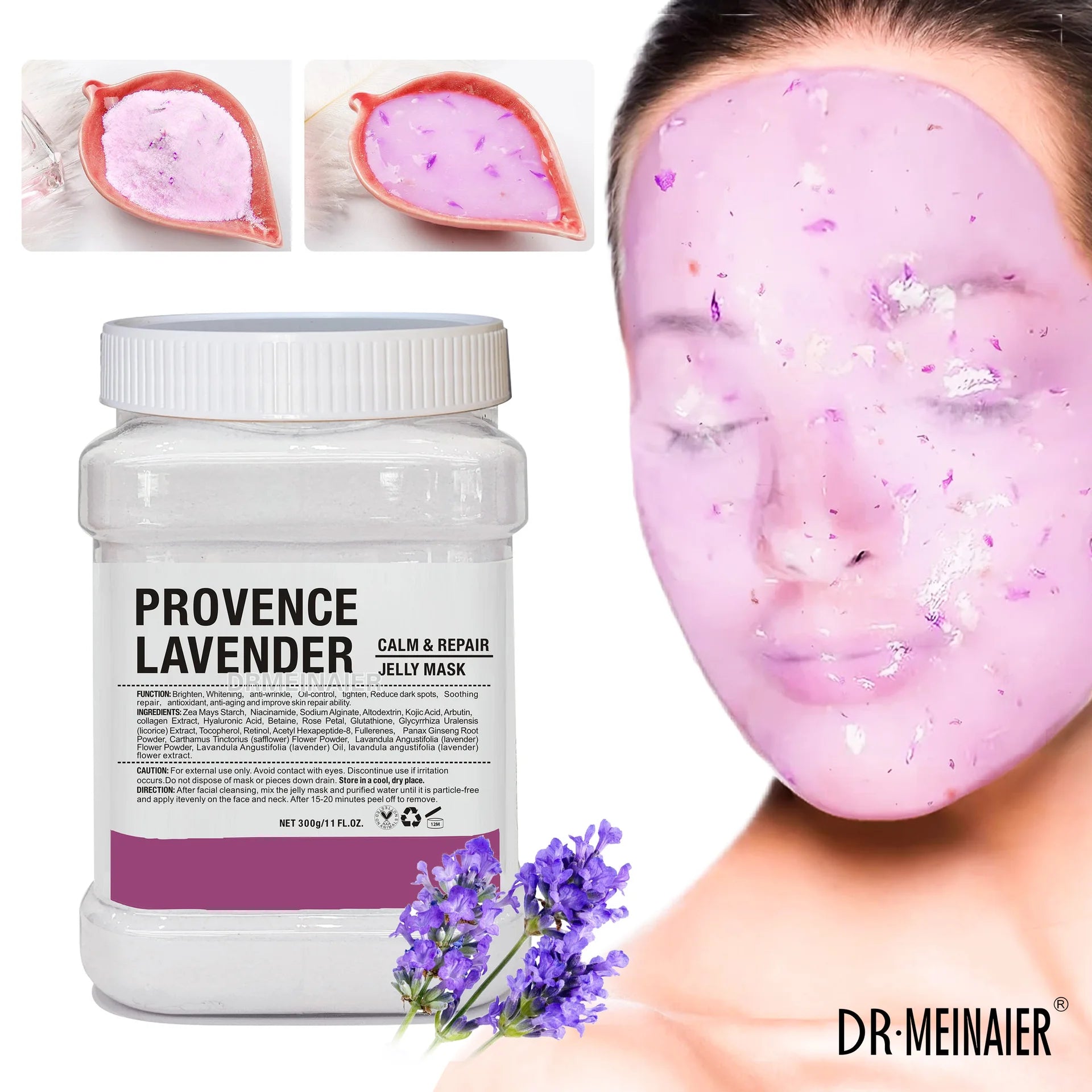 650g Nicotinamide Jelly Mask Powder Diy Jelly Care Mask To Increase Skin Elasticity and Soften The Face Skin Peels Facial Mask Oasis Select