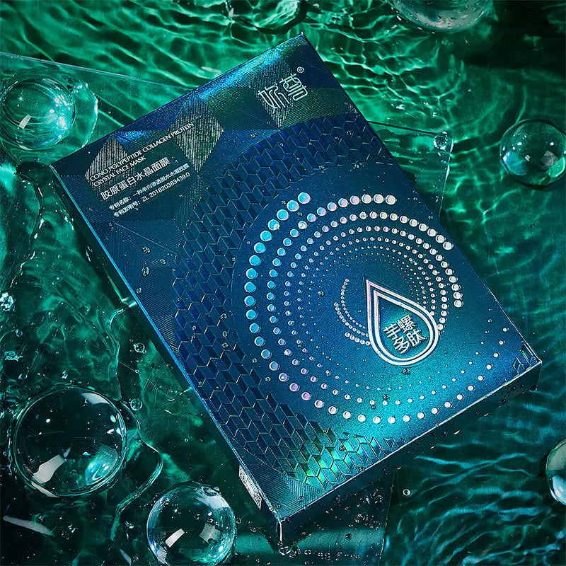 Seaweed Collagen Crystal Jelly Face Mask – 5 x 30ml Hydrating