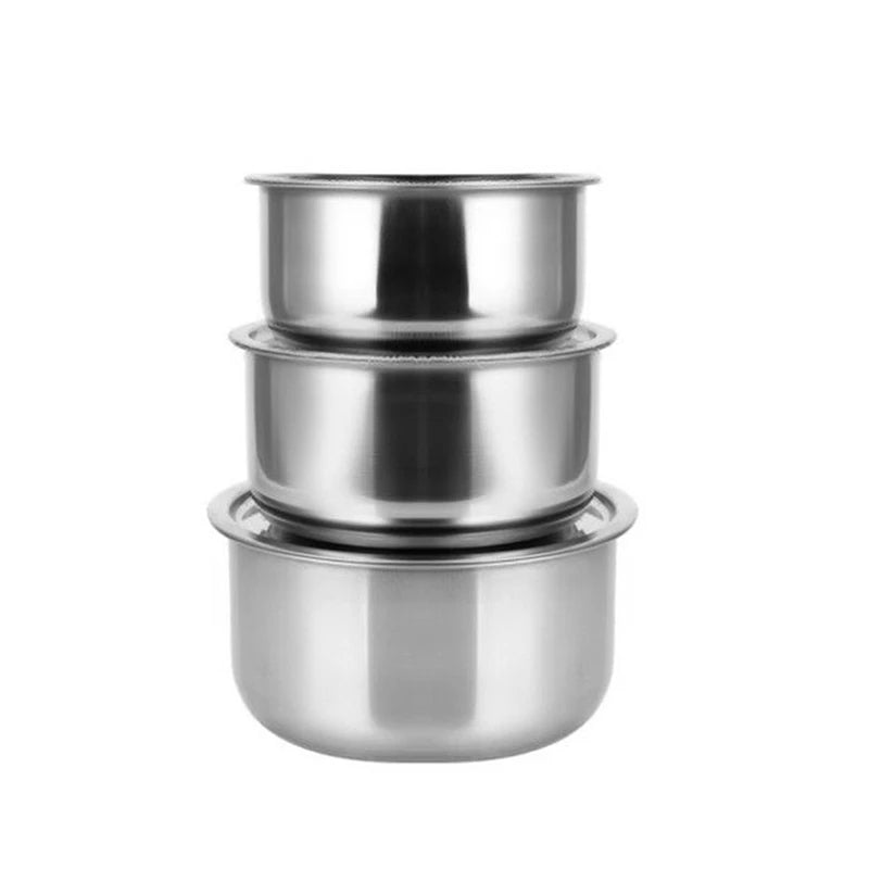 Stainless Steel Soup Pot Stock Pot Set With Lid Kitchenware Stew Pot Cooking Tools Cookware Oasis Select Default Title