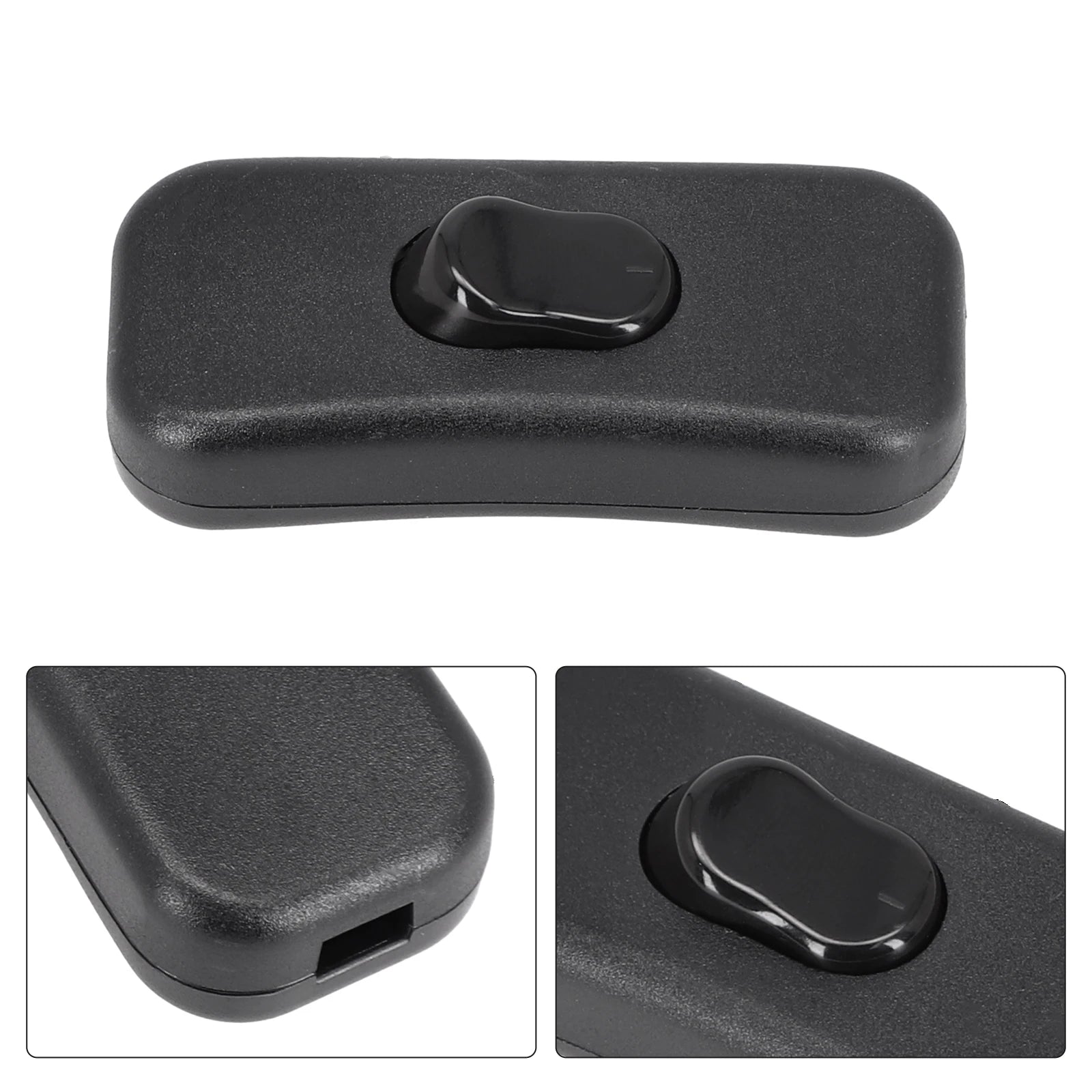 In Line Cord Switch Rocker Switch On/Off Lamp Control 303 Push Button Switch For Desk Lamp Floor Lamp Oasis Select