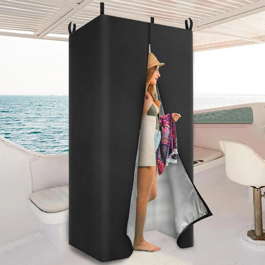 Boats Privacy Curtain Boat Changing Room with Bag Portable Privacy Tent Shower Curtain Toilet Tent for Outdoor Privacy Oasis Select