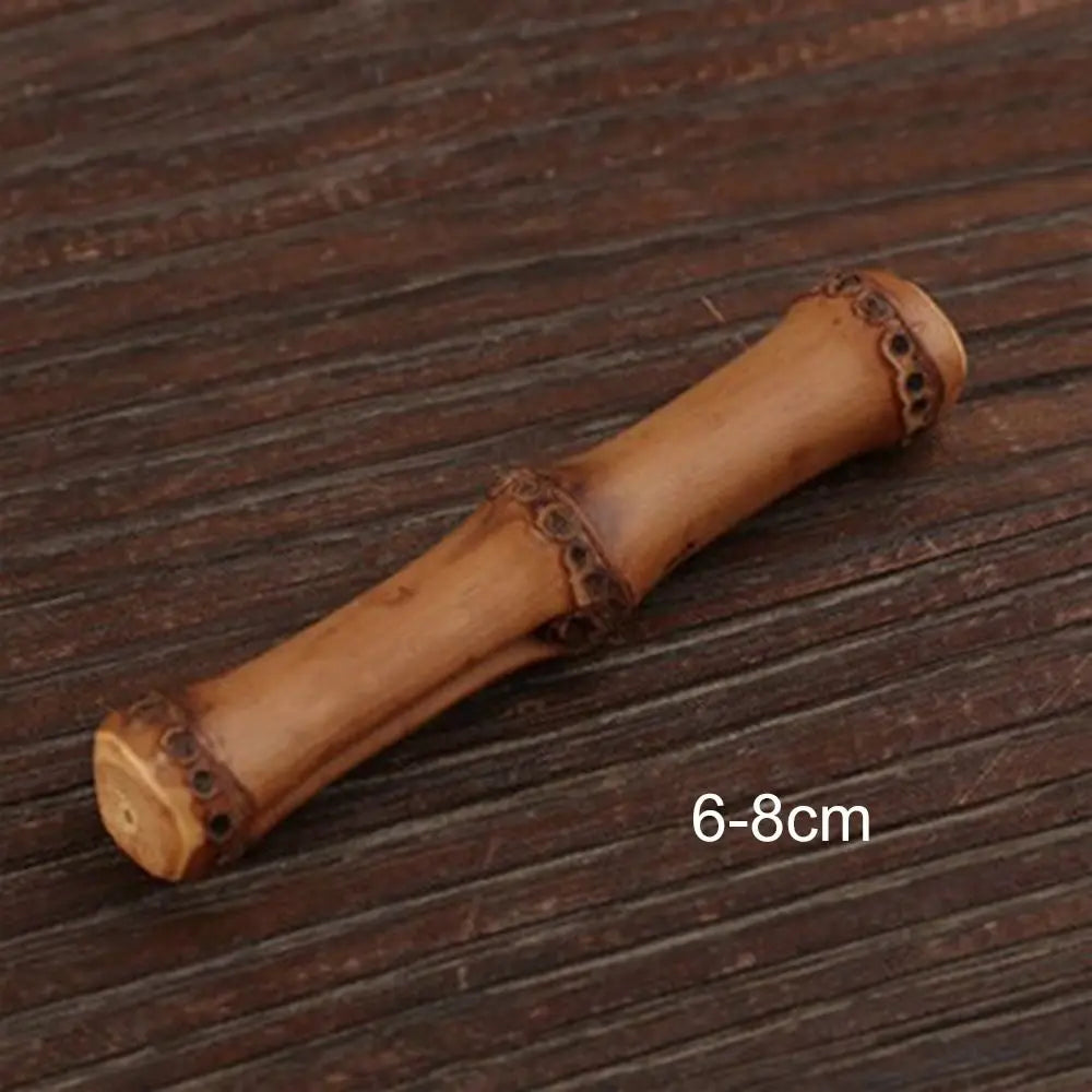 Natural Bamboo Root Brush Pen Holder Chinese Brush Pen Rest Stand Painting Calligraphy Pens Holder School Stationery Supplies Oasis Select 2 Sections