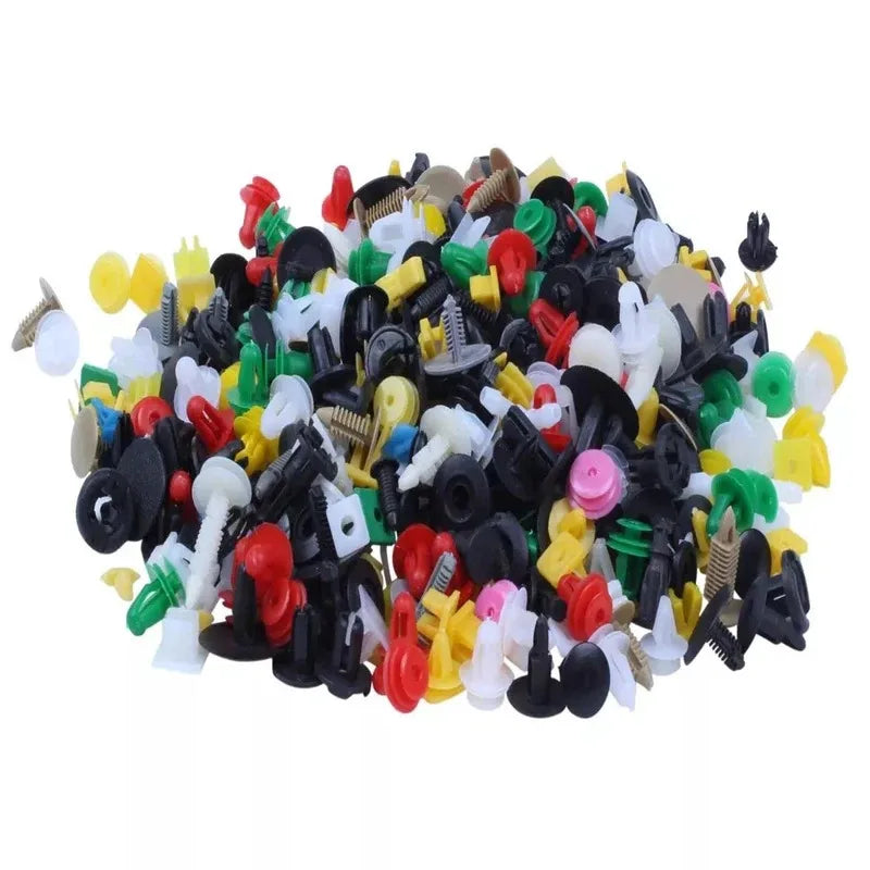 50-500pcs Universal Mixed Auto Fastener Car Bumper Clips Retainer Car Fastener Rivet Door Panel Liner for All Car Oasis Select