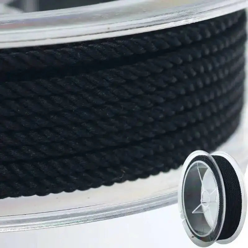 45m Silk Thread Milan Braided Cord DIY Jewelry Accessories Making