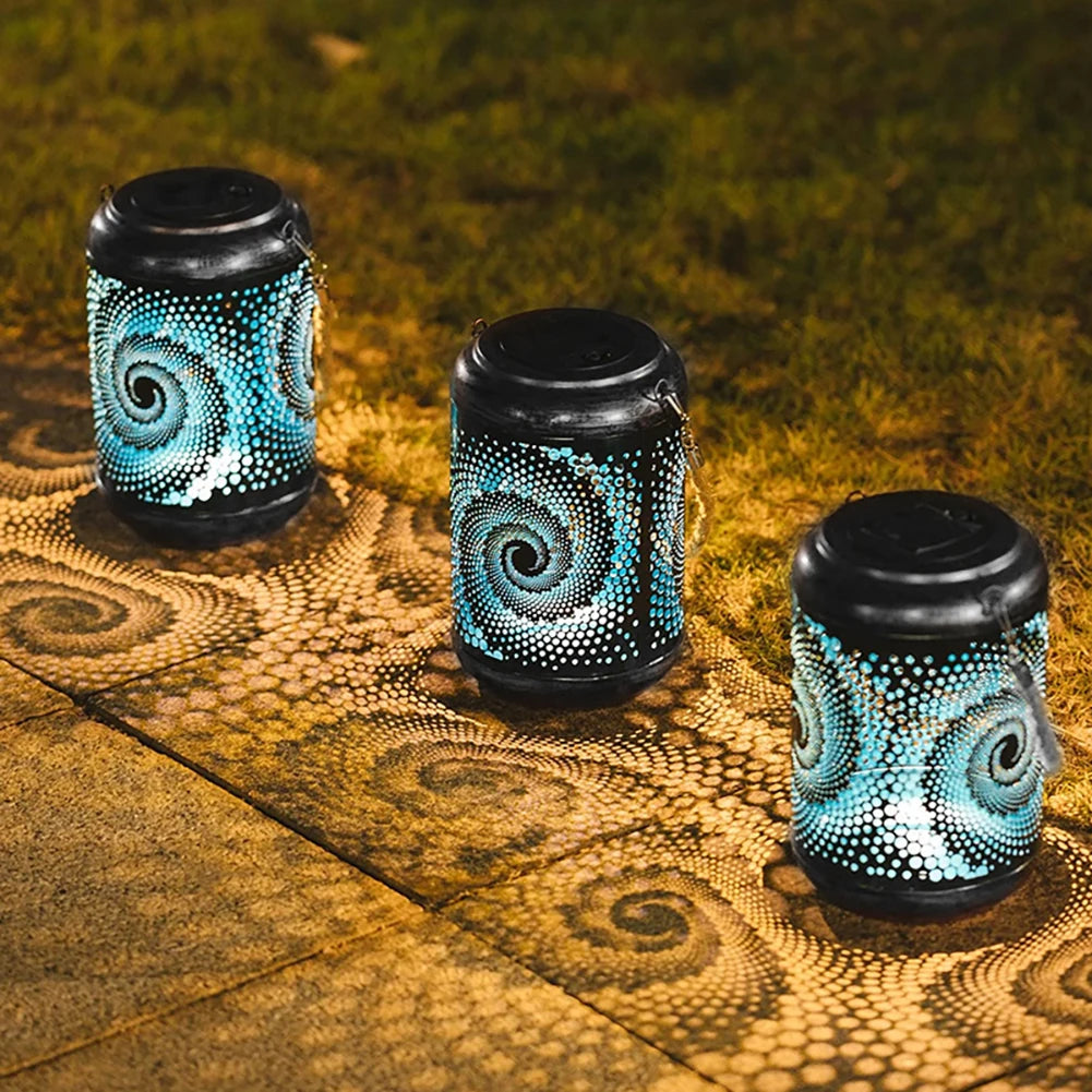 LED Solar Lamp 3D Snail Solar Projector Landscape Light LED Night Light Courtyard Garden Lawn Light Outdoor Hanging Lights Oasis Select Default Title