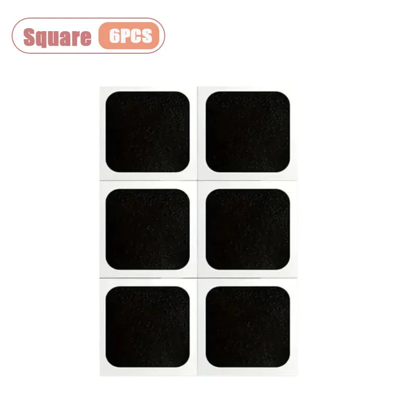 Self-Adhesive Tire Repair Patches No Glue Required for Bicycle and Motorcycle Tubes Quick Puncture Fix Cycling Emergency Kit Oasis Select Square-6PCS