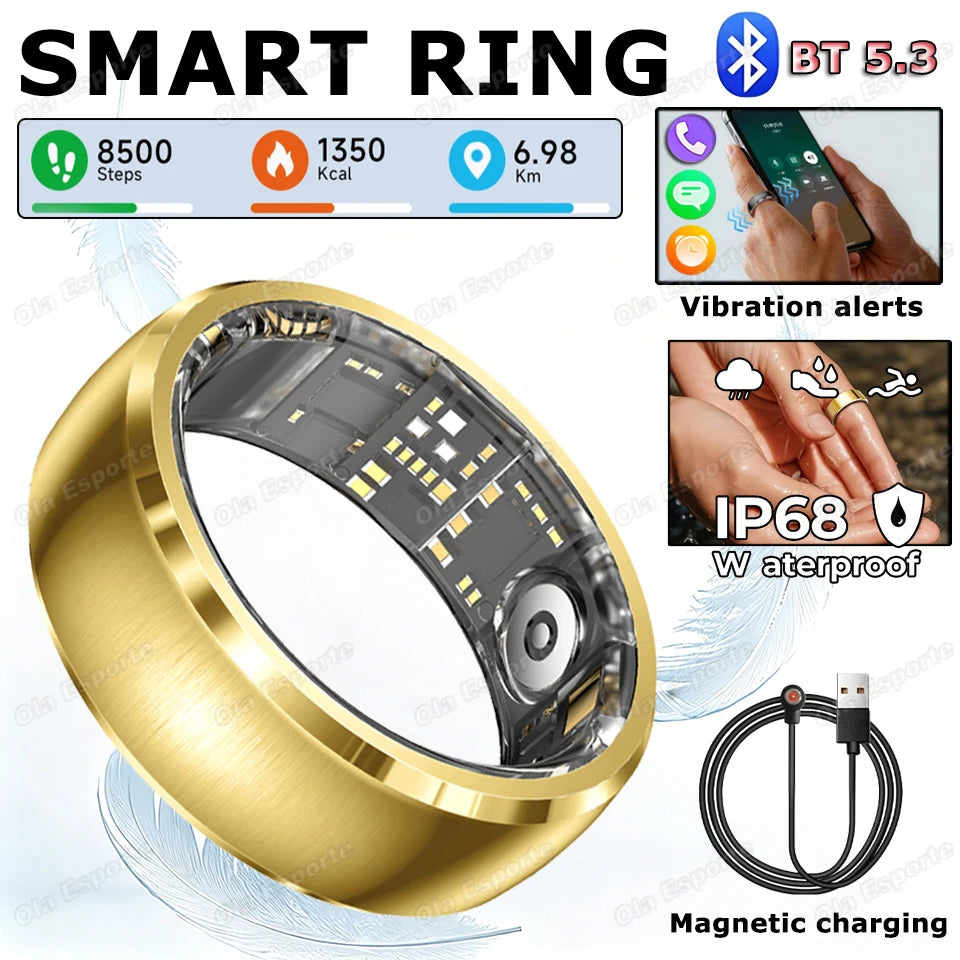 Ola Esporte Smart Ring – Heart Rate, Sleep & SpO2 Tracker