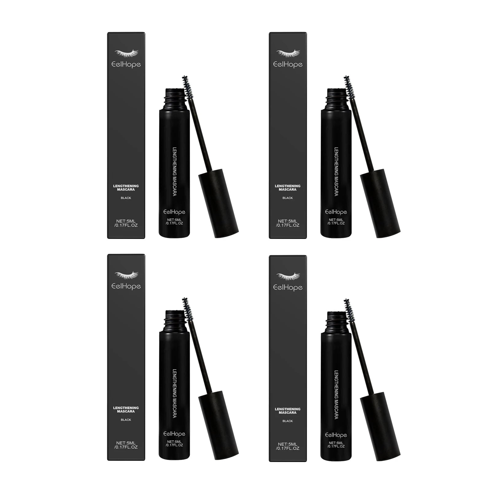 Eelhope Waterproof Lengthening Volumizing Mascara – Long-Lasting