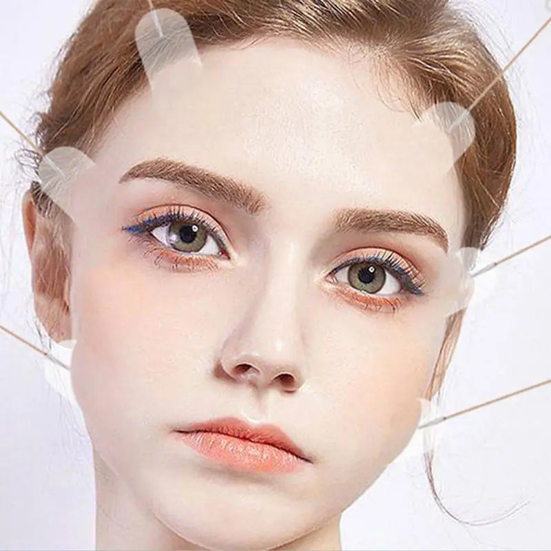 Waterproof V Face Makeup Adhesive Tape Invisible Breathable Lift Face Sticker V-Shape Chin Adhesive Lifting Face Stickers Oasis Select
