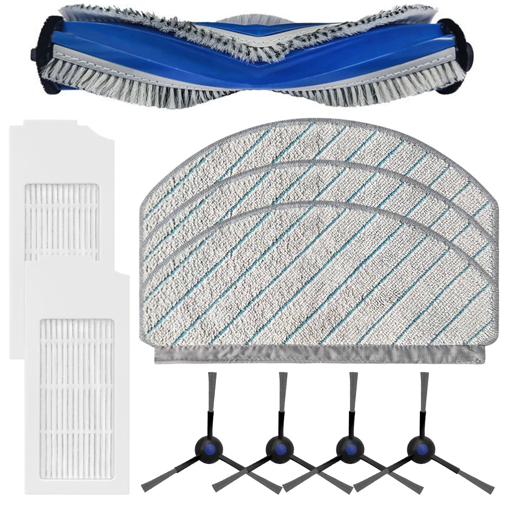 Upgrade Your For DEEBOT N20N20 PLUS Vacuum Cleaner with our Main Side Brush Filter Mop Cloth Kit Superior Cleaning Results Oasis Select A