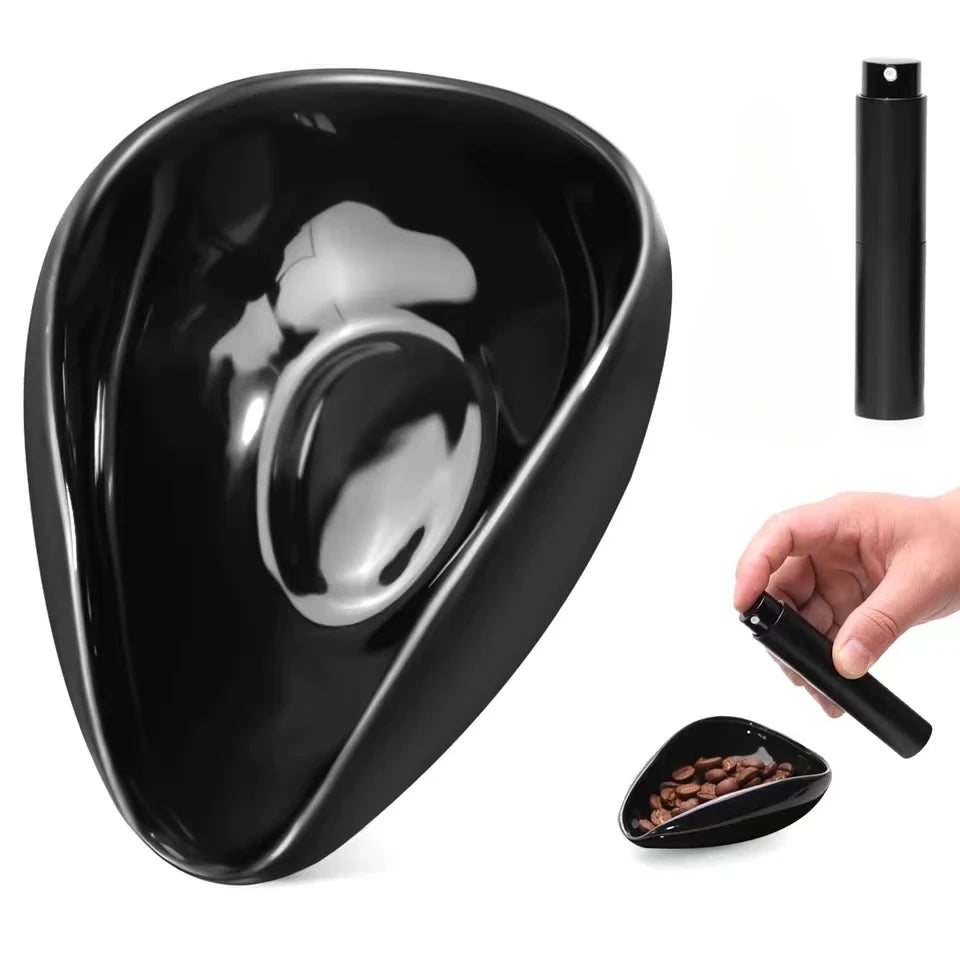 Coffee Beans Dosing Cup Trays and Spray Portable Humidifier Powder Anti Fly and Static Electricity Espresso Grinder Accessories Oasis Select