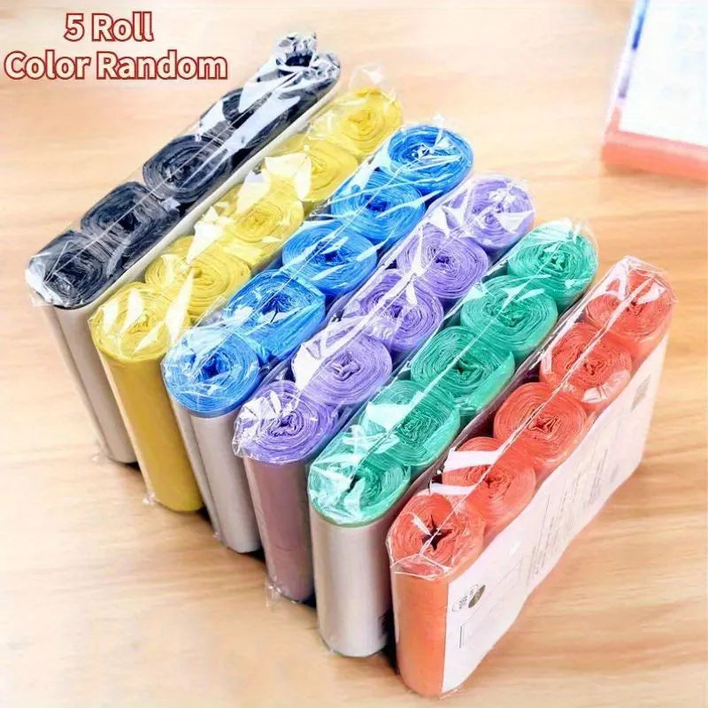 5 packs of 60 disposable garbage bags - suitable for homes, kitchens, offices - suitable for Halloween and Christmas gifts Oasis Select